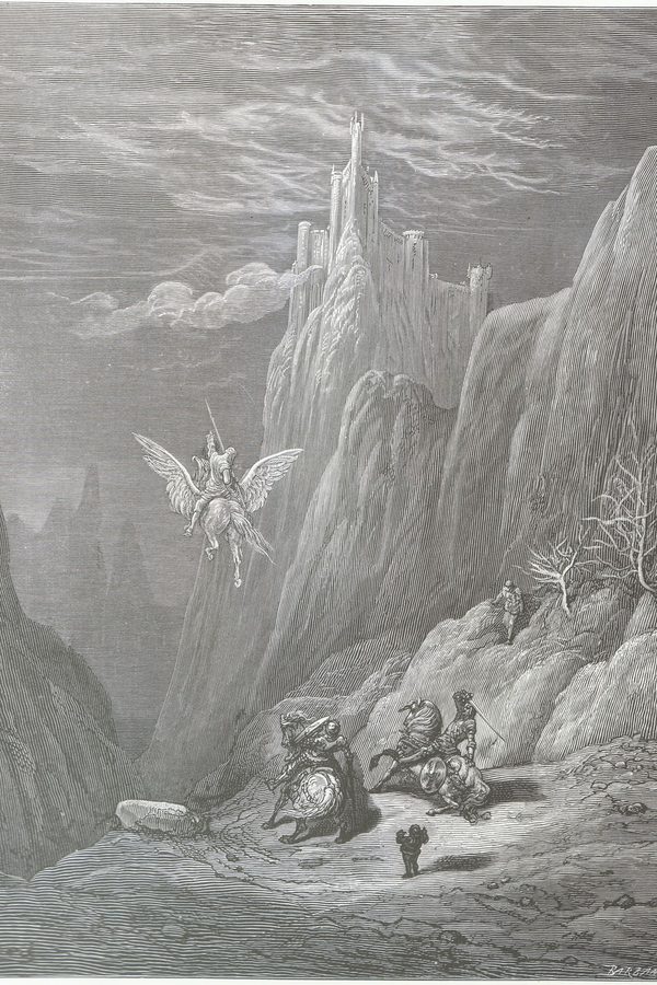 Gustave Doré, ilustración para «Orlando furioso», 1879