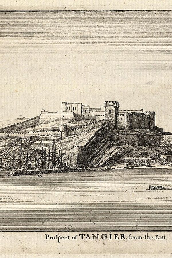 Wenceslaus Hollar, «Tánger visto desde el este», siglo XVII