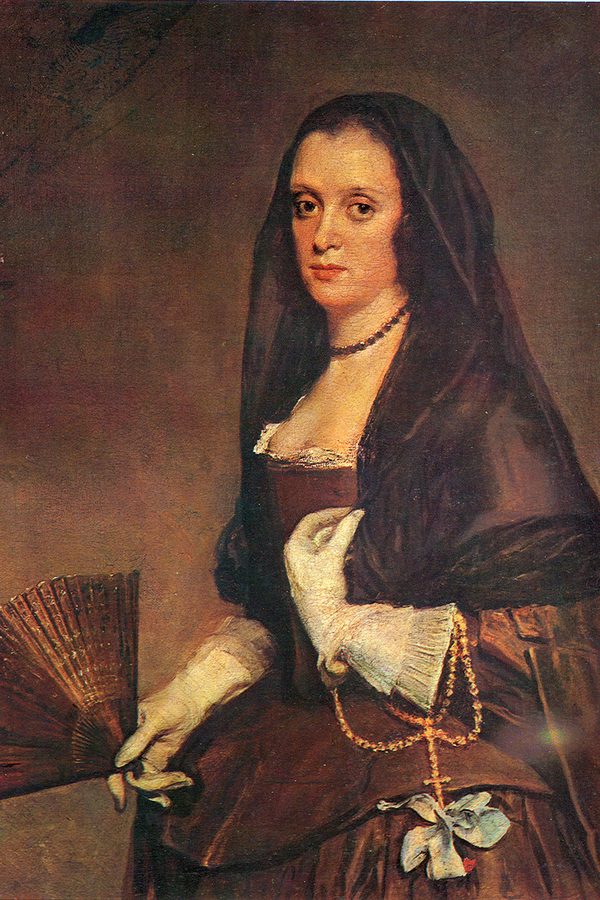 Diego Velázquez, «Dama con abanico», h. 1640