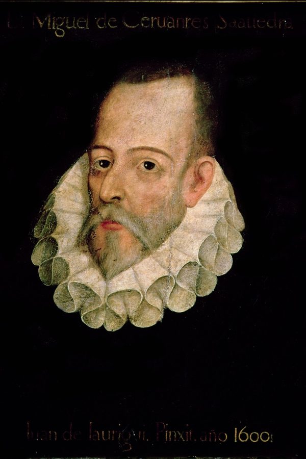 Atribuido a Juan de Jáuregui, «Retrato de Miguel de Cervantes», c. 1600