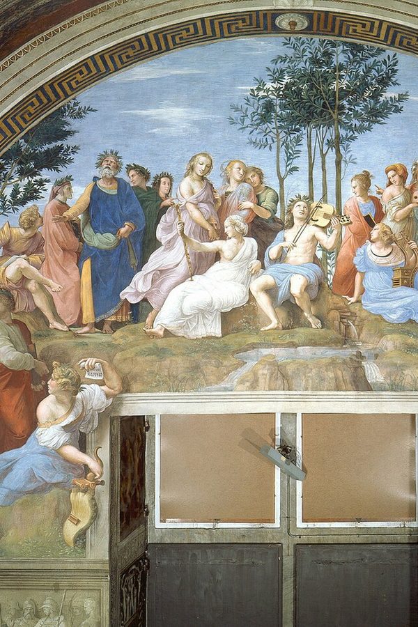 Rafael Sanzio, «El Parnaso», 1511