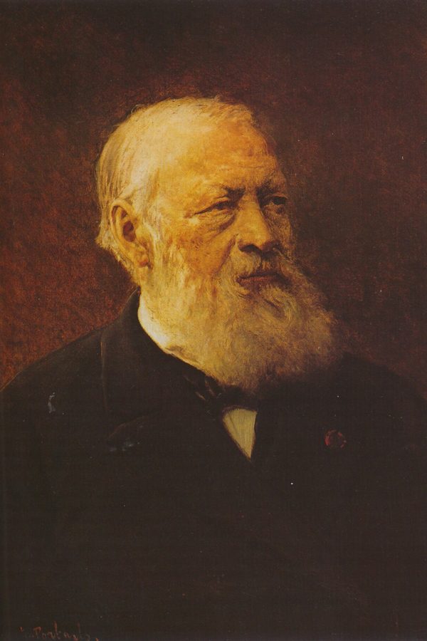 Jean-François Portaels, «Retrato de Hendrik Conscience», h. 1870