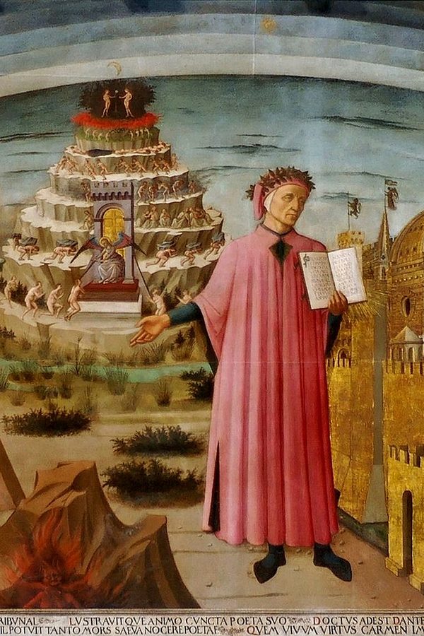 Domenico di Michelino, «Dante y la Divina Comedia», 1465