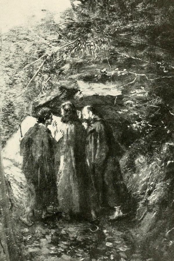 Fritz von Uhde, «Camino de Emaús», c. 1896