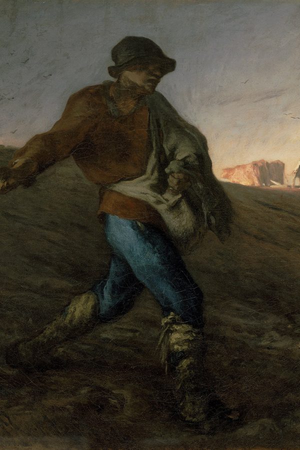 Jean-François Millet, «El sembrador», 1850