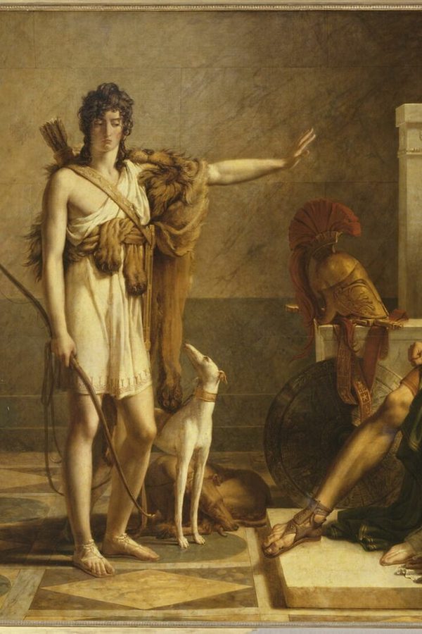 Pierre-Narcisse Guérin, «Fedra e Hipólito», 1802