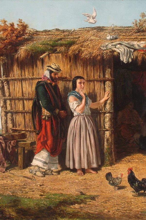 Juan León Pallière, «Idilio criollo», c. 1861
