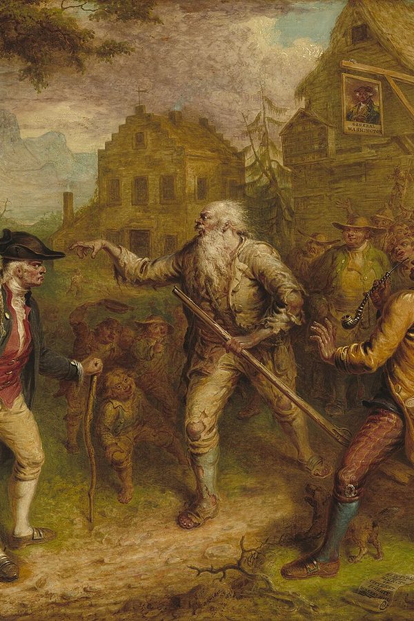 John Quidor, «El regreso de Rip Van Winkle», 1849