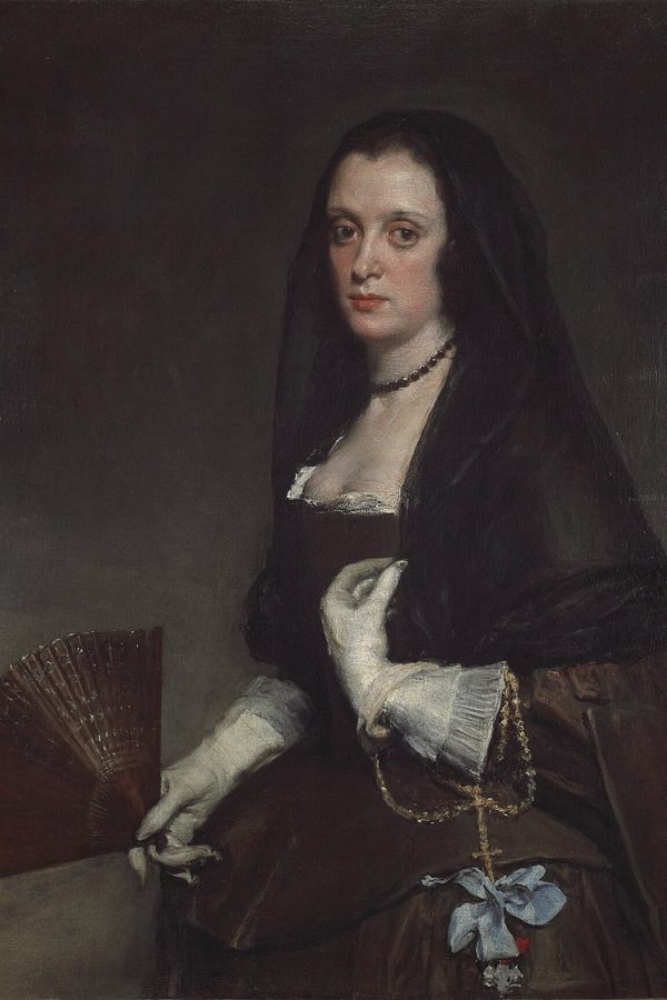 Diego Velázquez, «La dama del abanico», c. 1635-1640