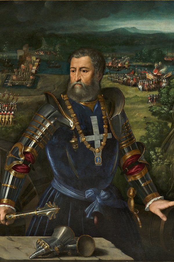 Battista Dossi, «Retrato de Alfonso I de Este, duque de Ferrara», h. 1534-1536
