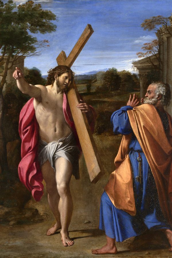 Annibale Carracci, «Domine, quo vadis?», 1601-1602