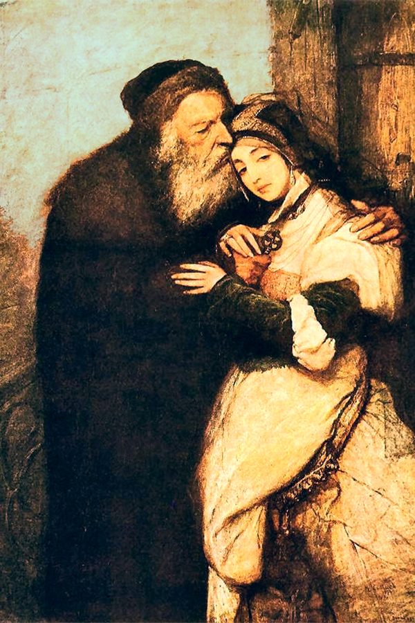 Maurycy Gottlieb, «Shylock y Jessica», 1876