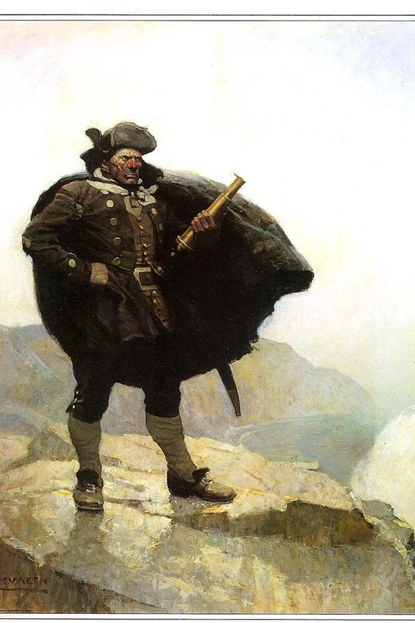 N. C. Wyeth, «Captain Bill Bones», 1911