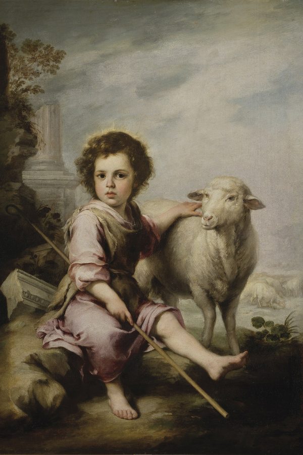 Bartolomé Esteban Murillo, «The Good Shepherd», c. 1660